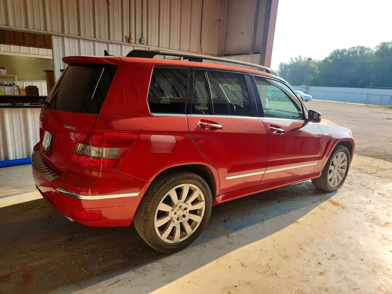 2012 Mercedes-benz Glk 350 4matic Red vin: WDCGG8HB9CF783622