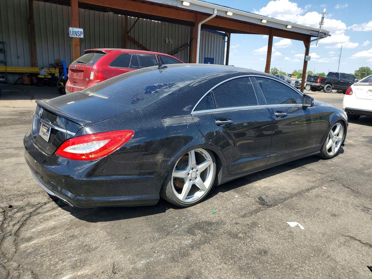 2014 Mercedes-benz Cls 550 Black vin: WDDLJ7DB5EA102576
