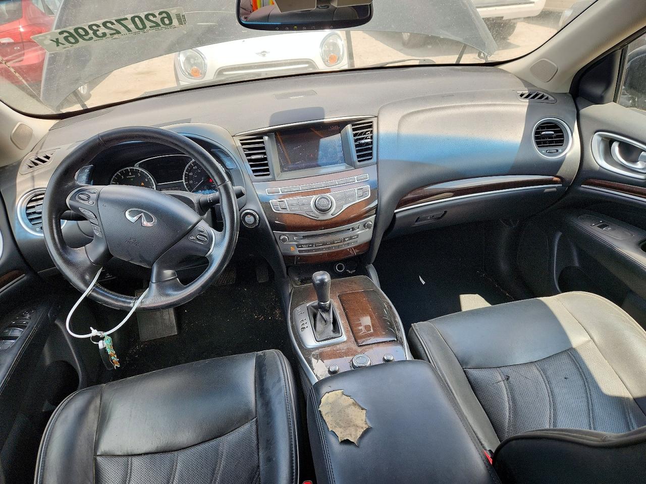 2014 Infi Qx60 Hybrid Black vin: 5N1CL0MM0EC513381