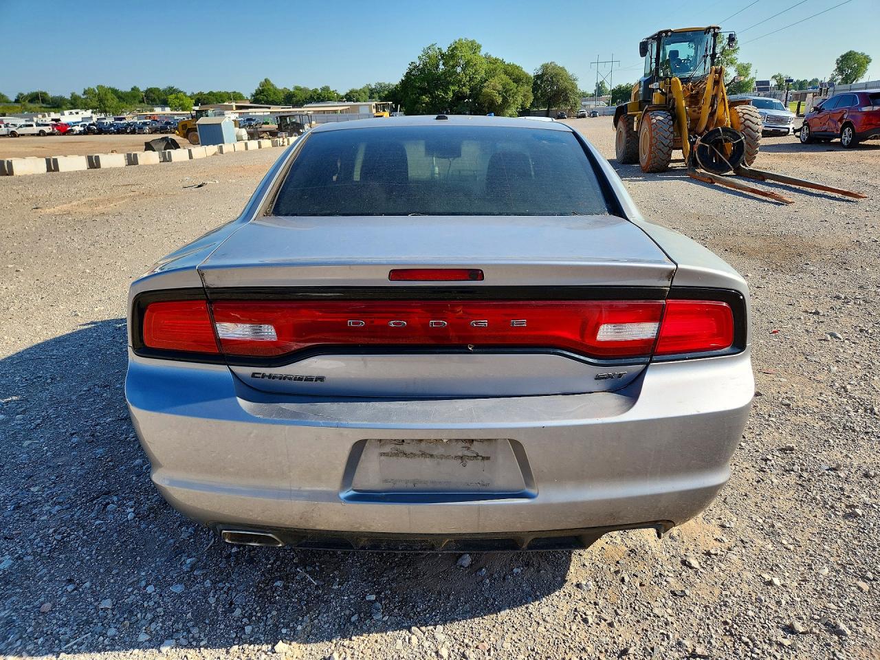 2014 Dodge Charger Sxt Silver vin: 2C3CDXHG2EH239326