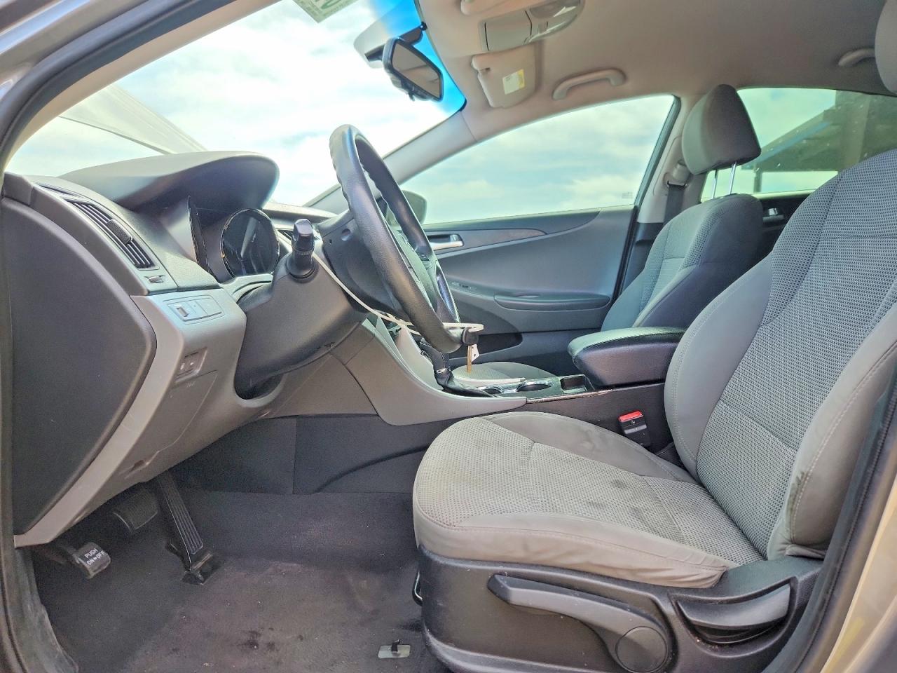 2013 Hyundai Sonata Gls Gray vin: 5NPEB4AC4DH734407