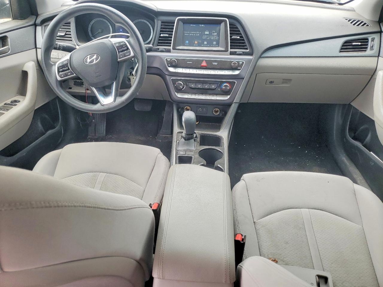 2019 Hyundai Sonata Se Silver vin: 5NPE24AF1KH733688