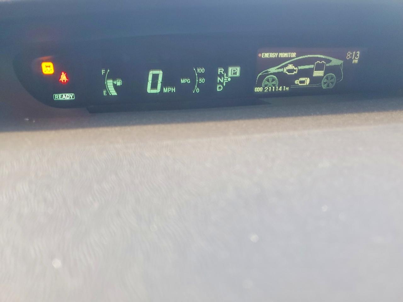 2011 Toyota Prius Three Красный vin: JTDKN3DU4B1406238