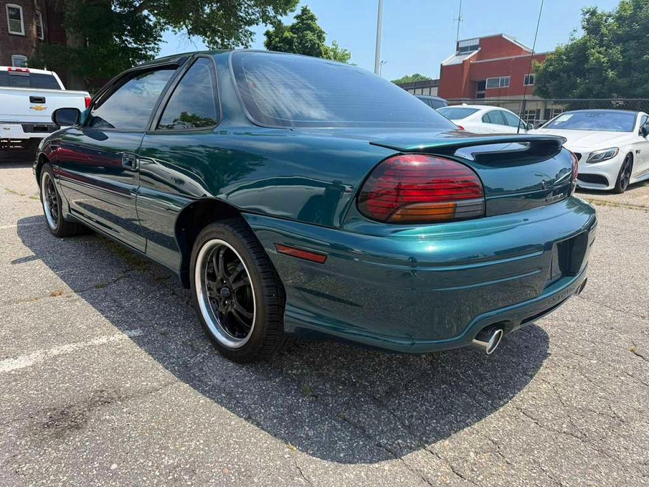 1996 Pontiac Grand Am Gt Green vin: 1G2NW12M1TC832982