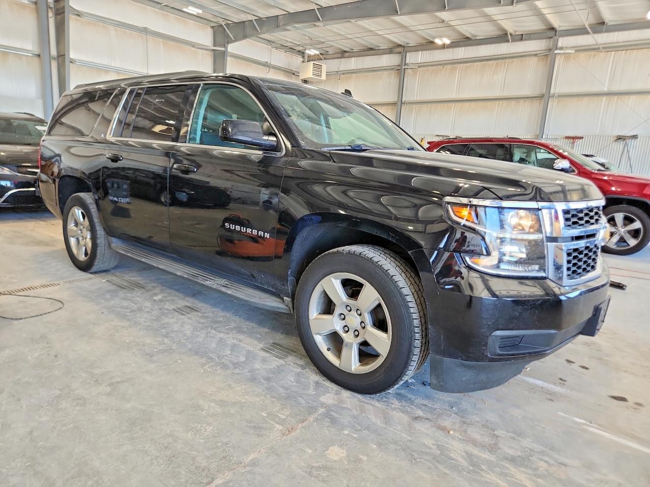 2015 Chevrolet Suburban K1500 Lt Black vin: 1GNSKJKC3FR202942