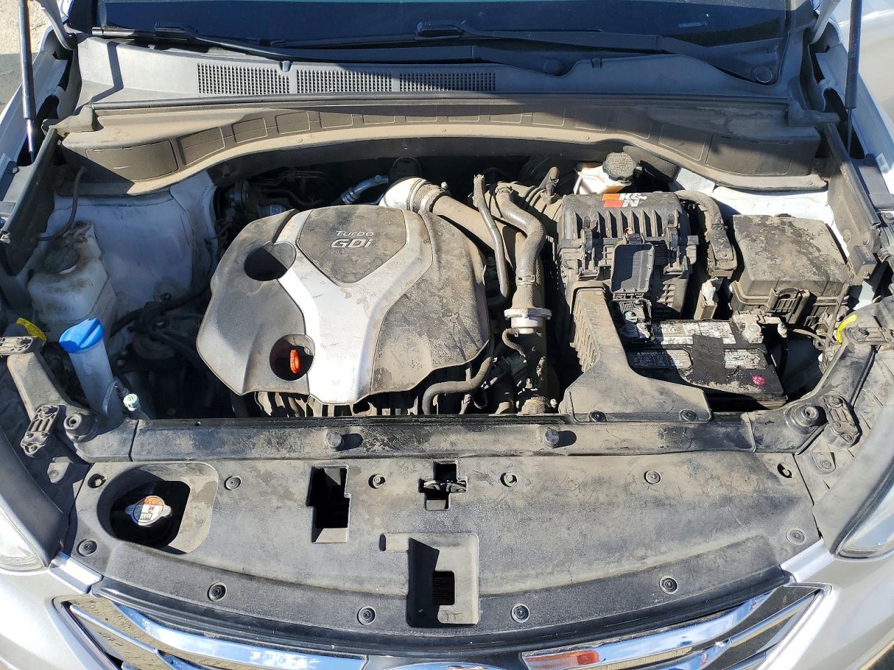 2014 Hyundai Santa Fe Sport 2.0t Серебряный vin: 5XYZW3LA5EG207254