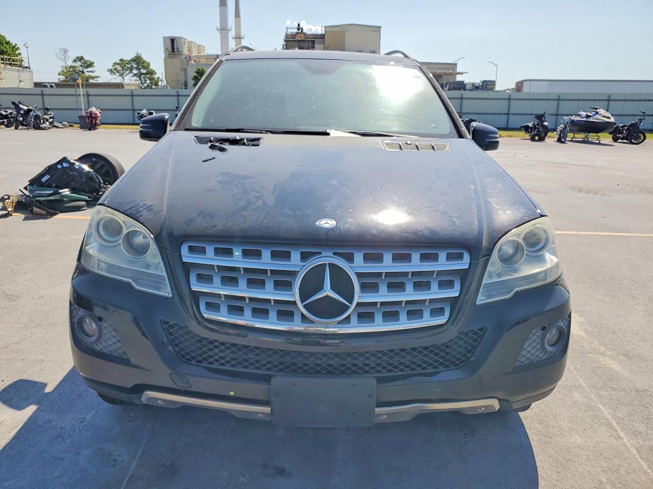 2011 Mercedes-benz Ml 350 Black vin: 4JGBB5GB8BA677118