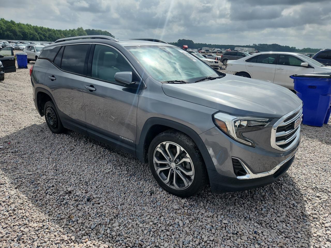 2019 Gmc Terrain Slt Серый vin: 3GKALPEX8KL310594