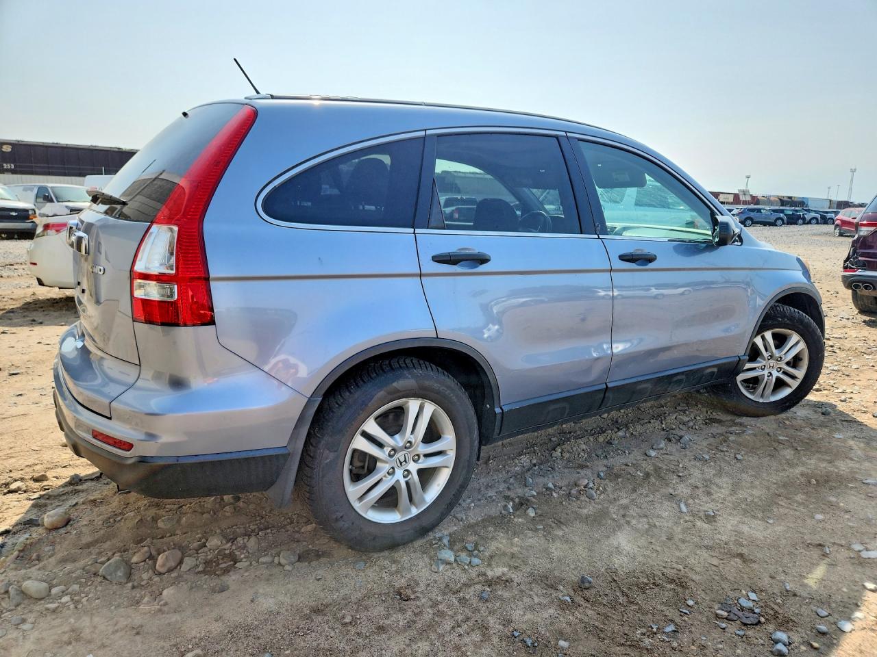 2010 Honda Cr-v Ex Синий vin: 5J6RE4H57AL027433