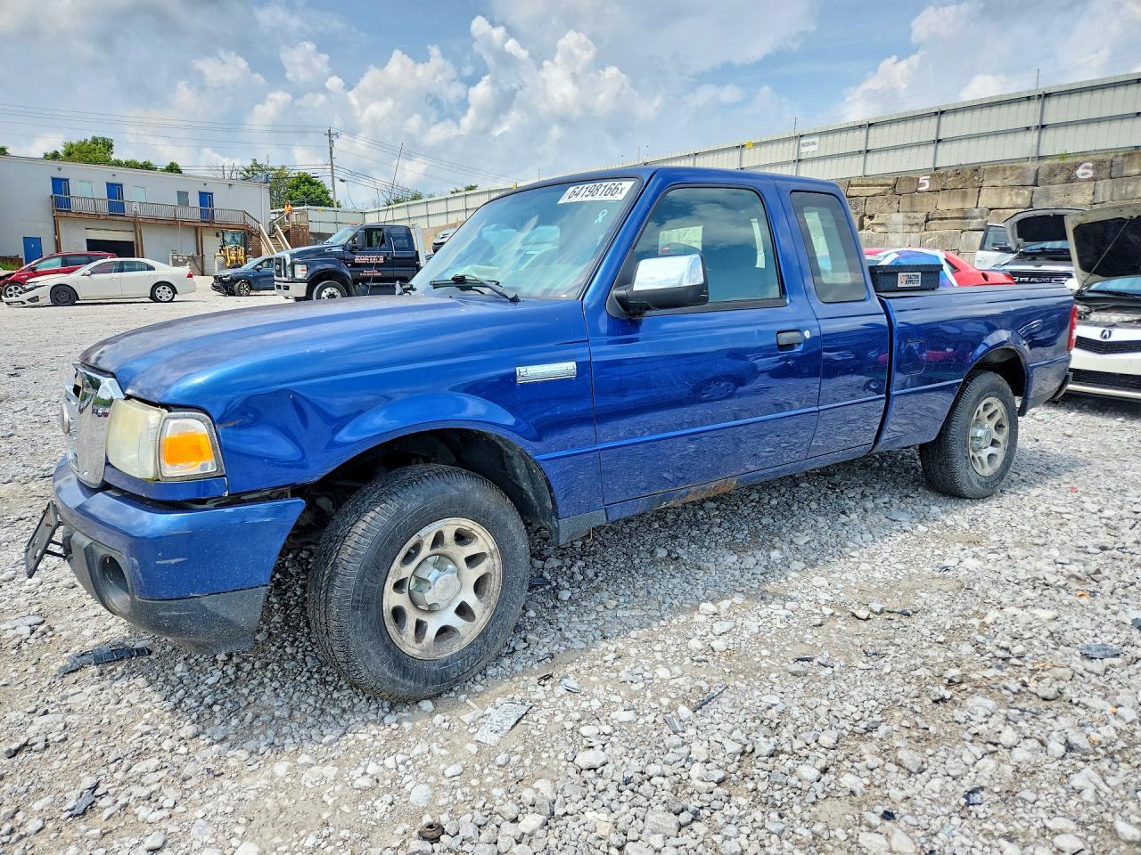 2010 Ford Ranger Super Cab Blue vin: 1FTKR4EE6APA39968
