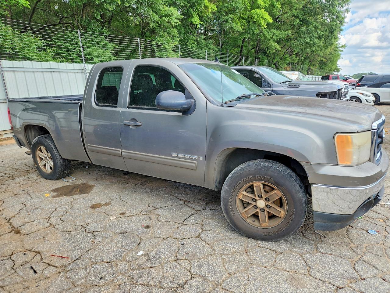 2007 Gmc New Sierra C1500 Gray vin: 1GTEC19CX7Z583540