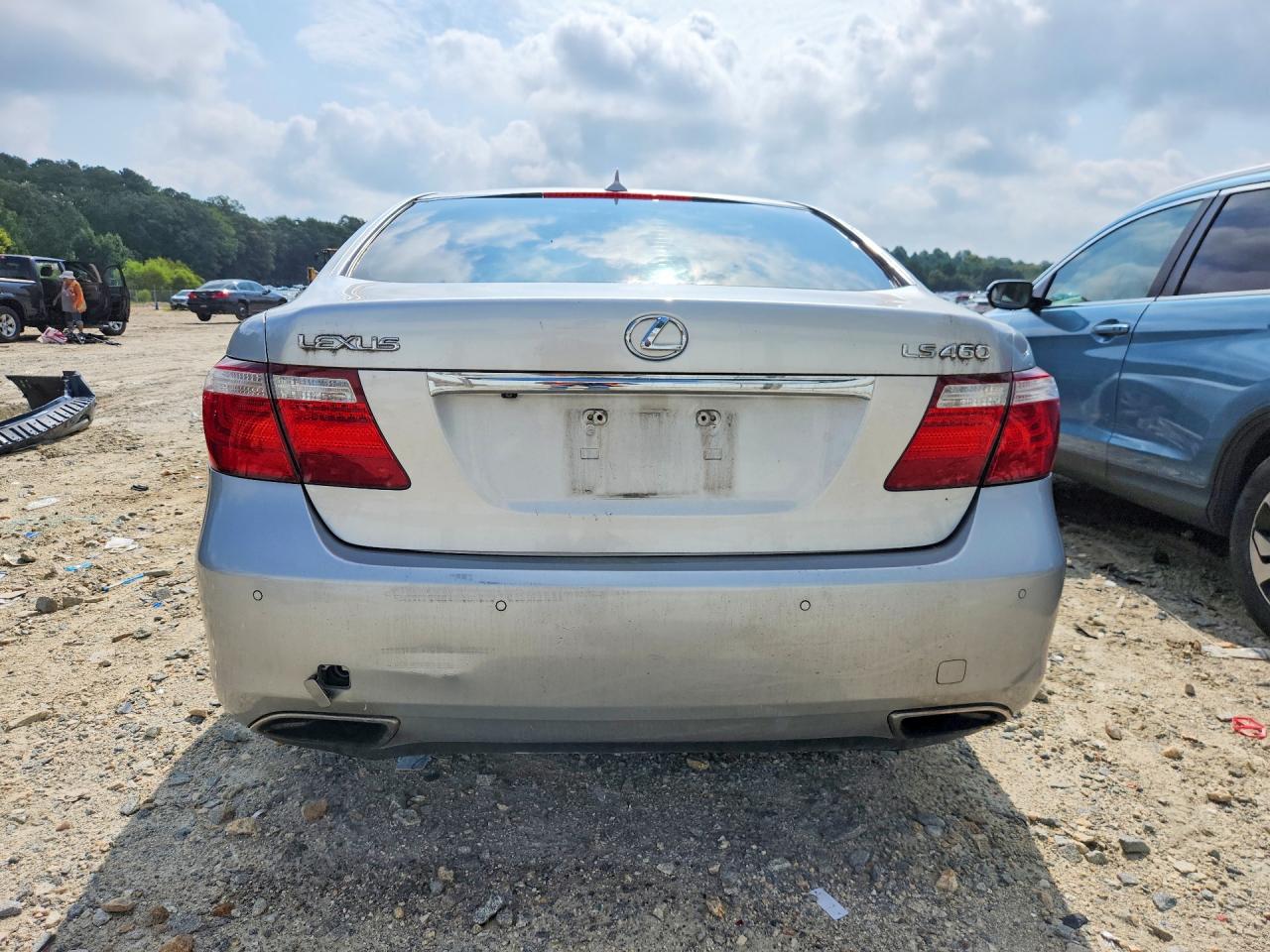 2007 Lexus Ls 460 Gray vin: JTHBL46F975050796