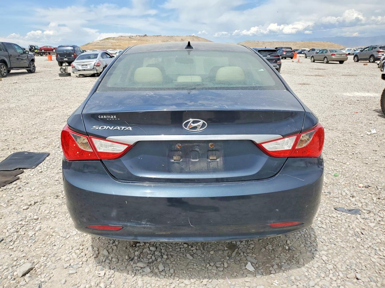 2012 Hyundai Sonata Gls Blue vin: 5NPEB4AC6CH379500