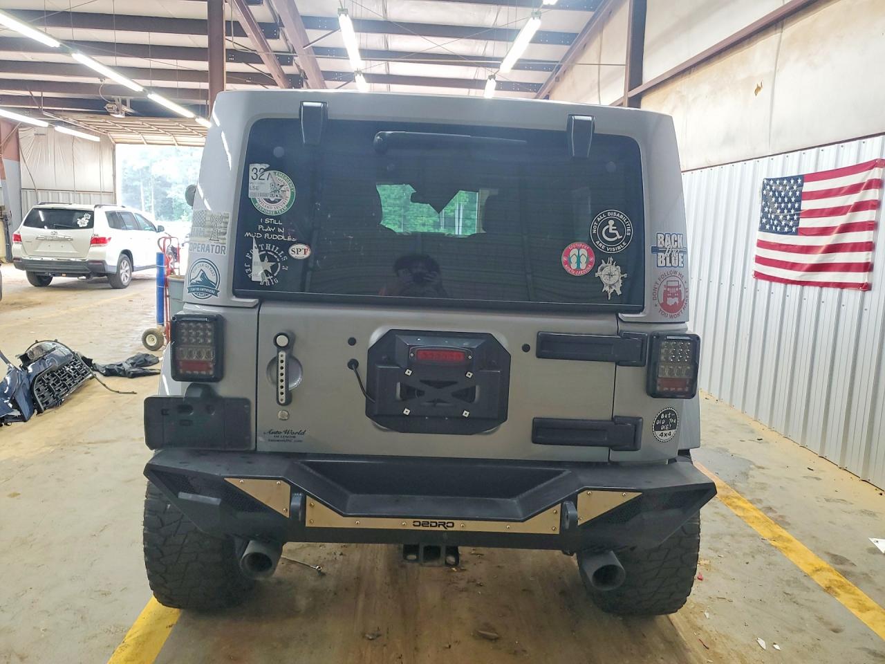 2015 Jeep Wrangler Unlimited Rubicon Silver vin: 1C4HJWFG0FL515661