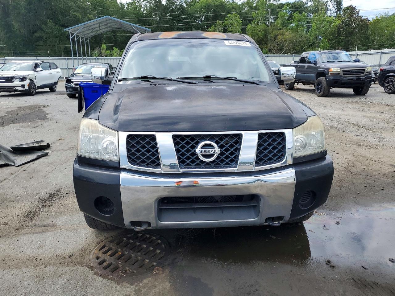 2005 Nissan Titan Xe Black vin: 1N6BA07B65N536892