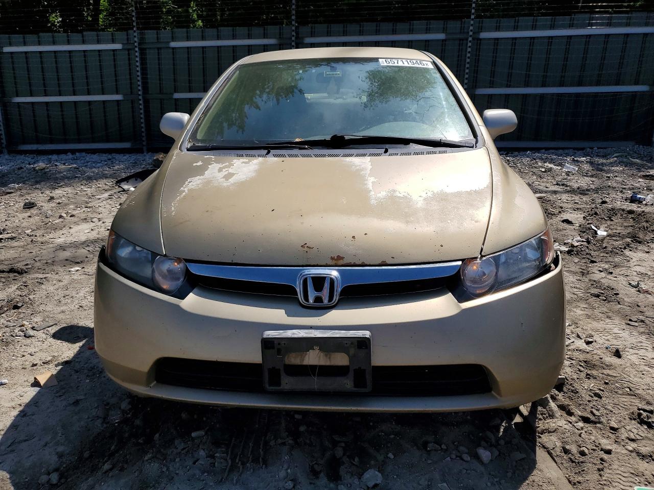 2008 Honda Civic Lx Gold vin: 1HGFA16508L000186