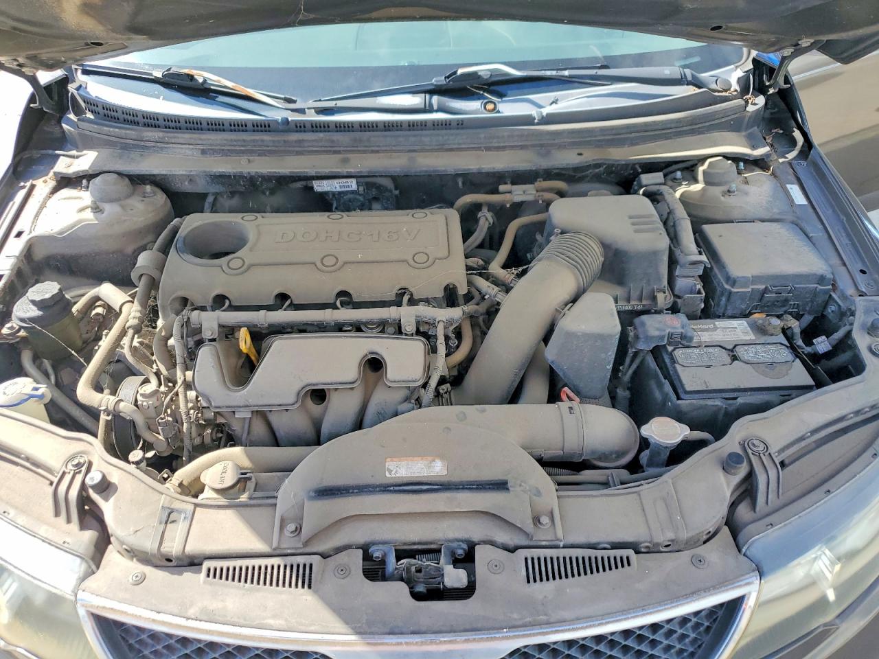 2010 Kia Forte Ex Charcoal vin: KNAFU4A20A5865476