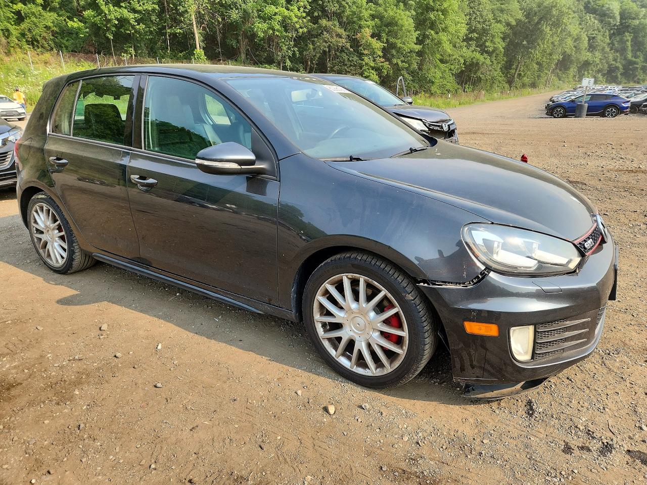 2011 Volkswagen Gti Black vin: WVWHV7AJ4BW039954