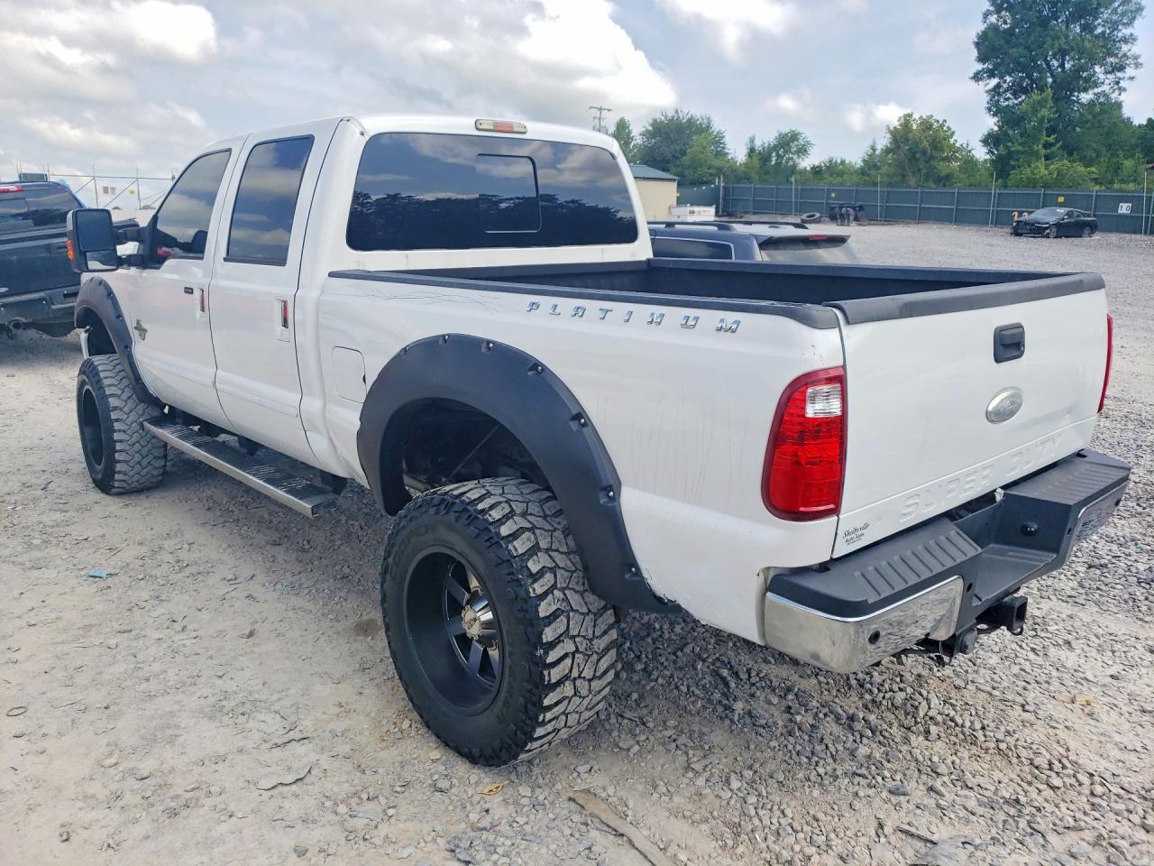2014 Ford F250 Super Duty Белый vin: 1FT7W2BT8EEA83655