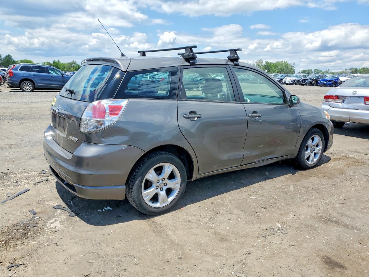 2007 Toyota Matrix Xr Серый vin: 2T1KR30E87C629209