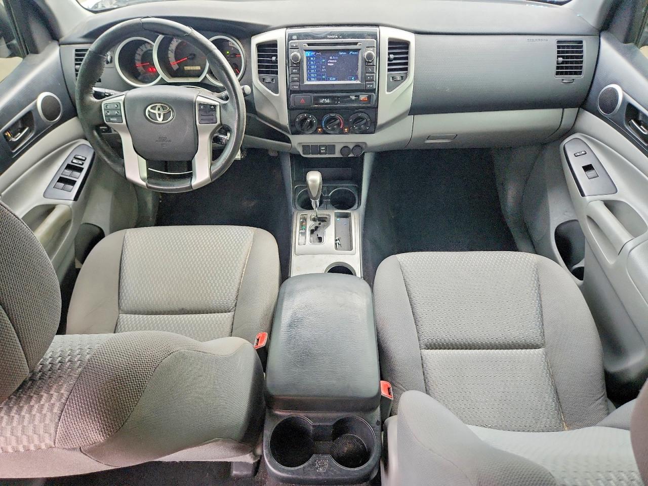 2013 Toyota Tacoma Double Cab Prerunner Silver vin: 5TFJU4GN6DX031610