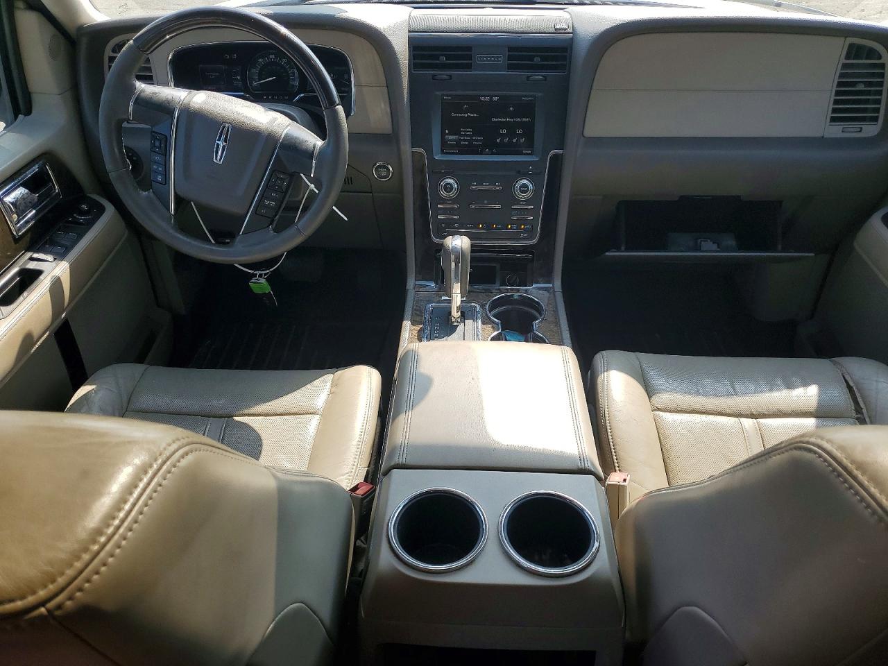 2015 Lincoln Navigator L Белый vin: 5LMJJ3HTXFEJ01584