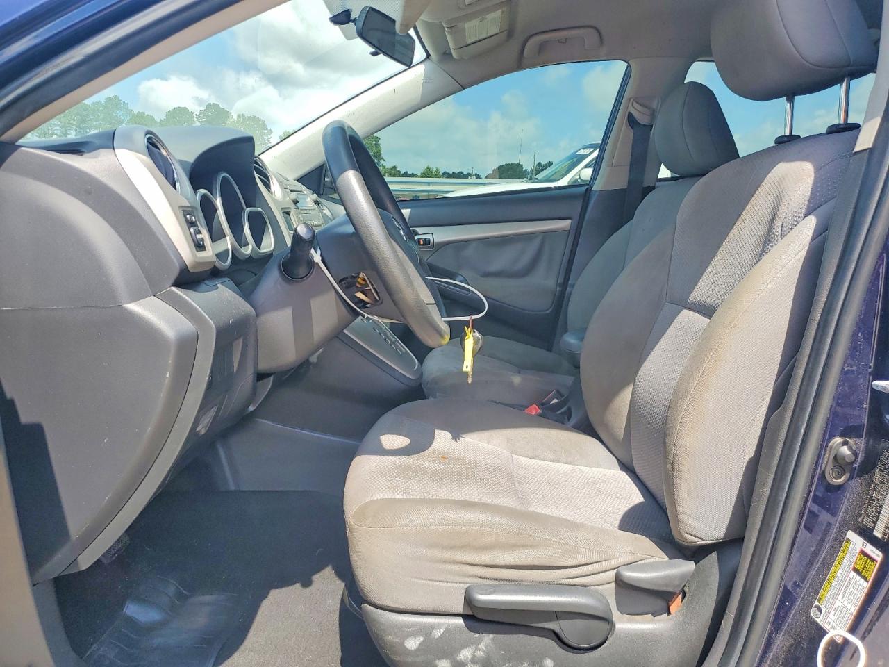 2010 Toyota Matrix Base Blue vin: 2T1KU4EE0AC270958