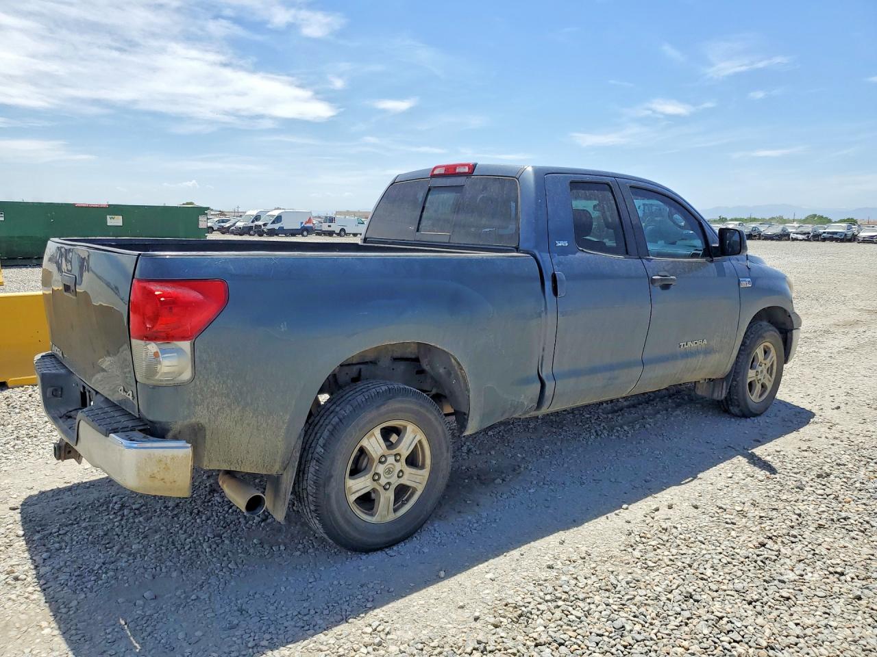 2008 Toyota Tundra Sr5 Blue vin: 5TFBV54148X057699
