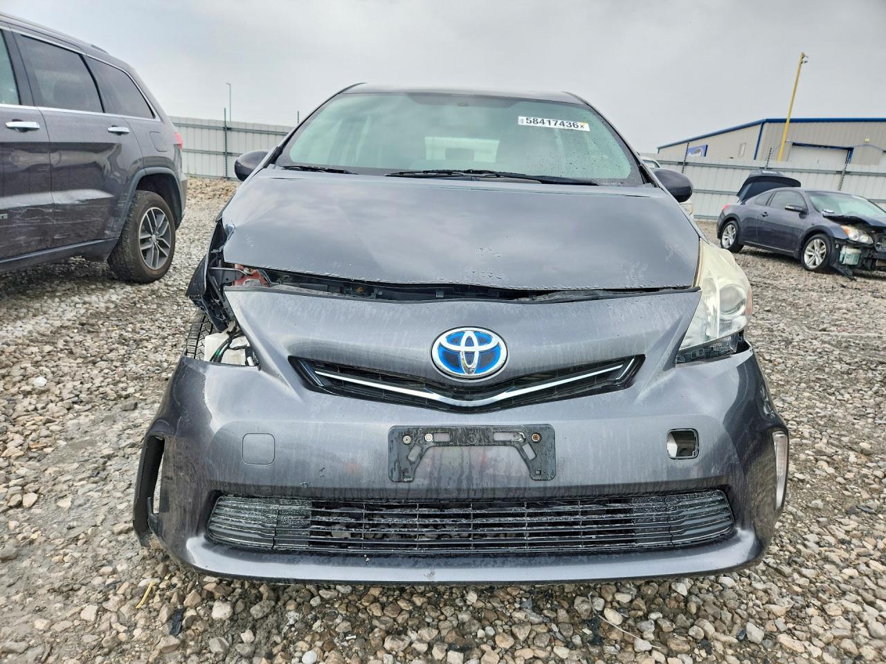 2013 Toyota Prius V Three Серый vin: JTDZN3EU6D3258842