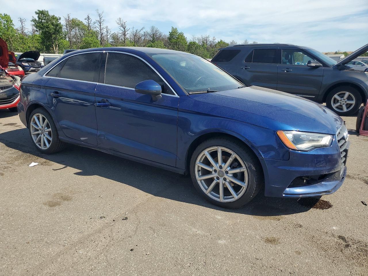 2015 Audi A3 Premium Plus Blue vin: WAUCJGFF6F1075655