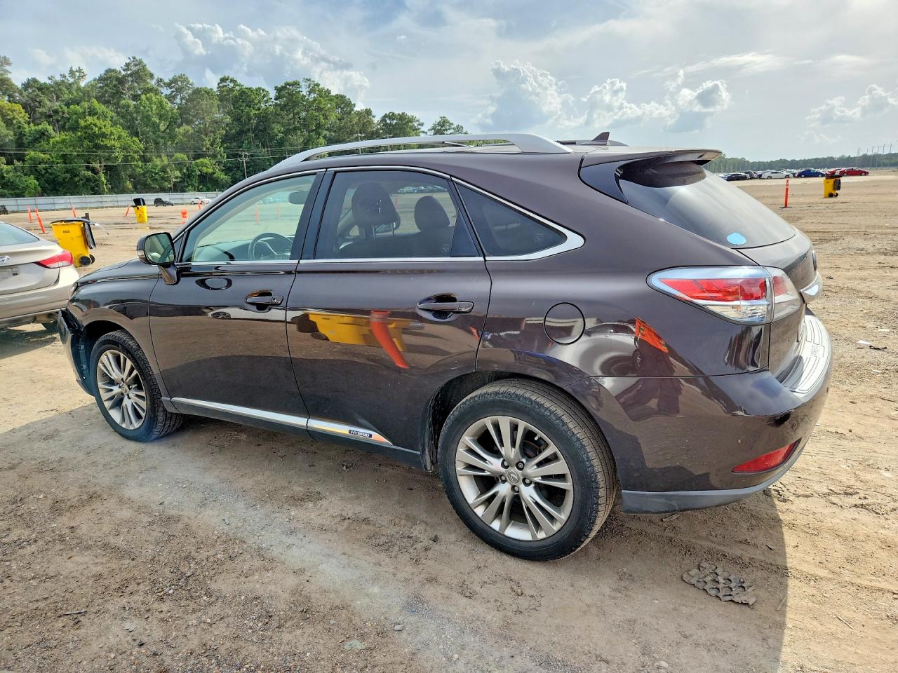 2013 Lexus Rx 450h Purple vin: JTJZB1BA6D2007636
