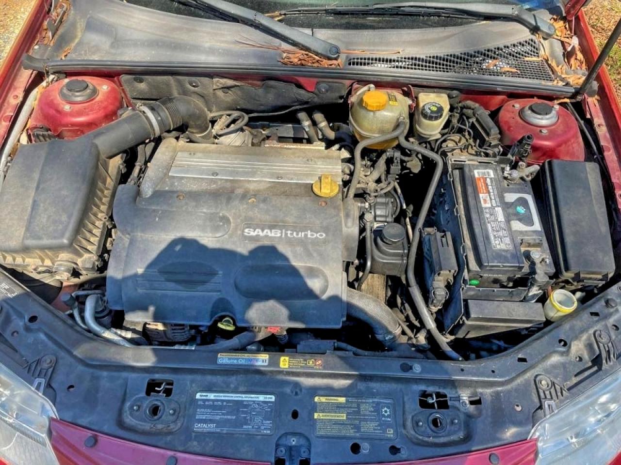 2005 Saab 9-3 Arc Красный vin: YS3FD49Y951017601