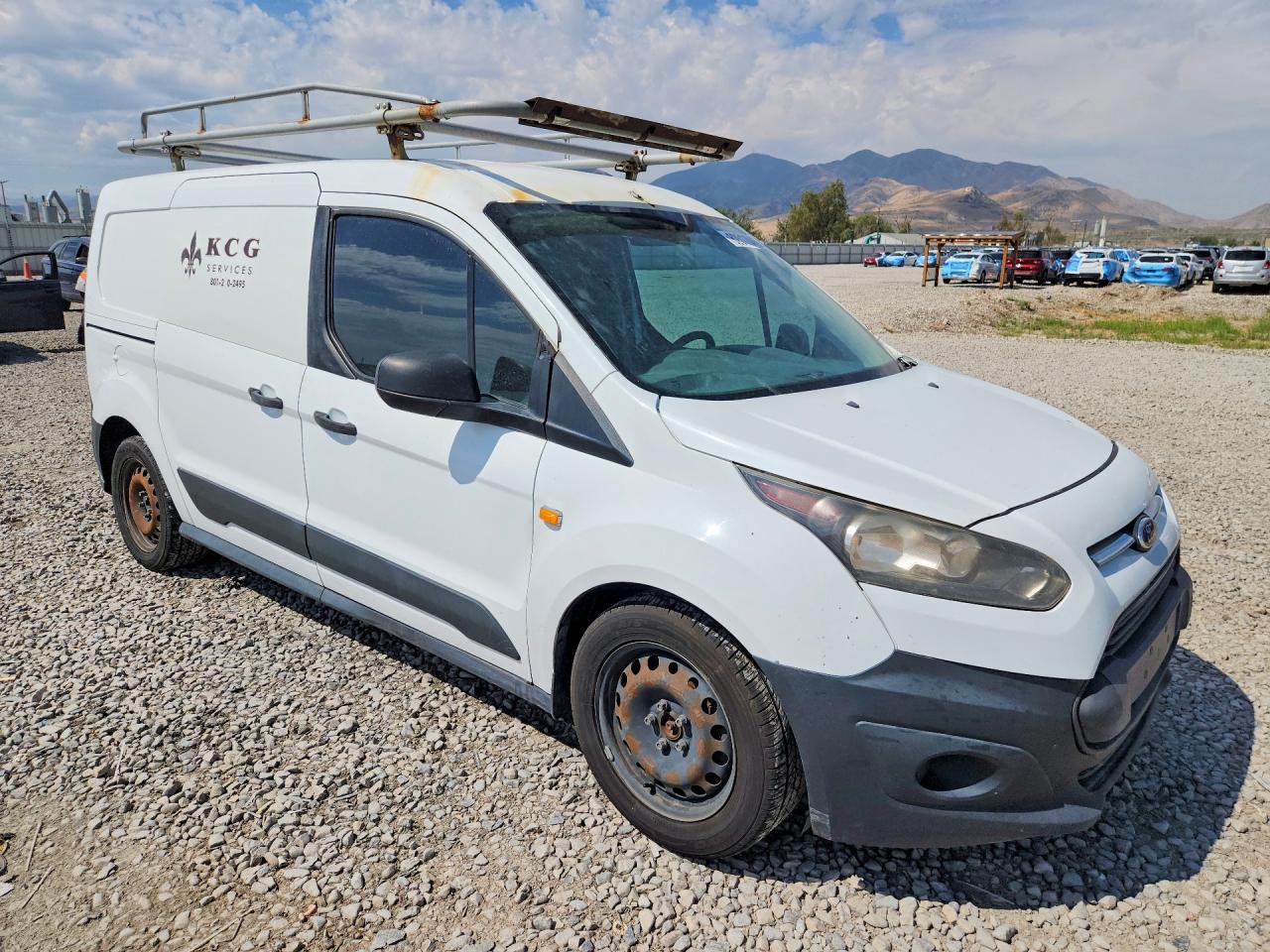 2015 Ford Transit Connect Xl White vin: NM0LS7EX1F1191000