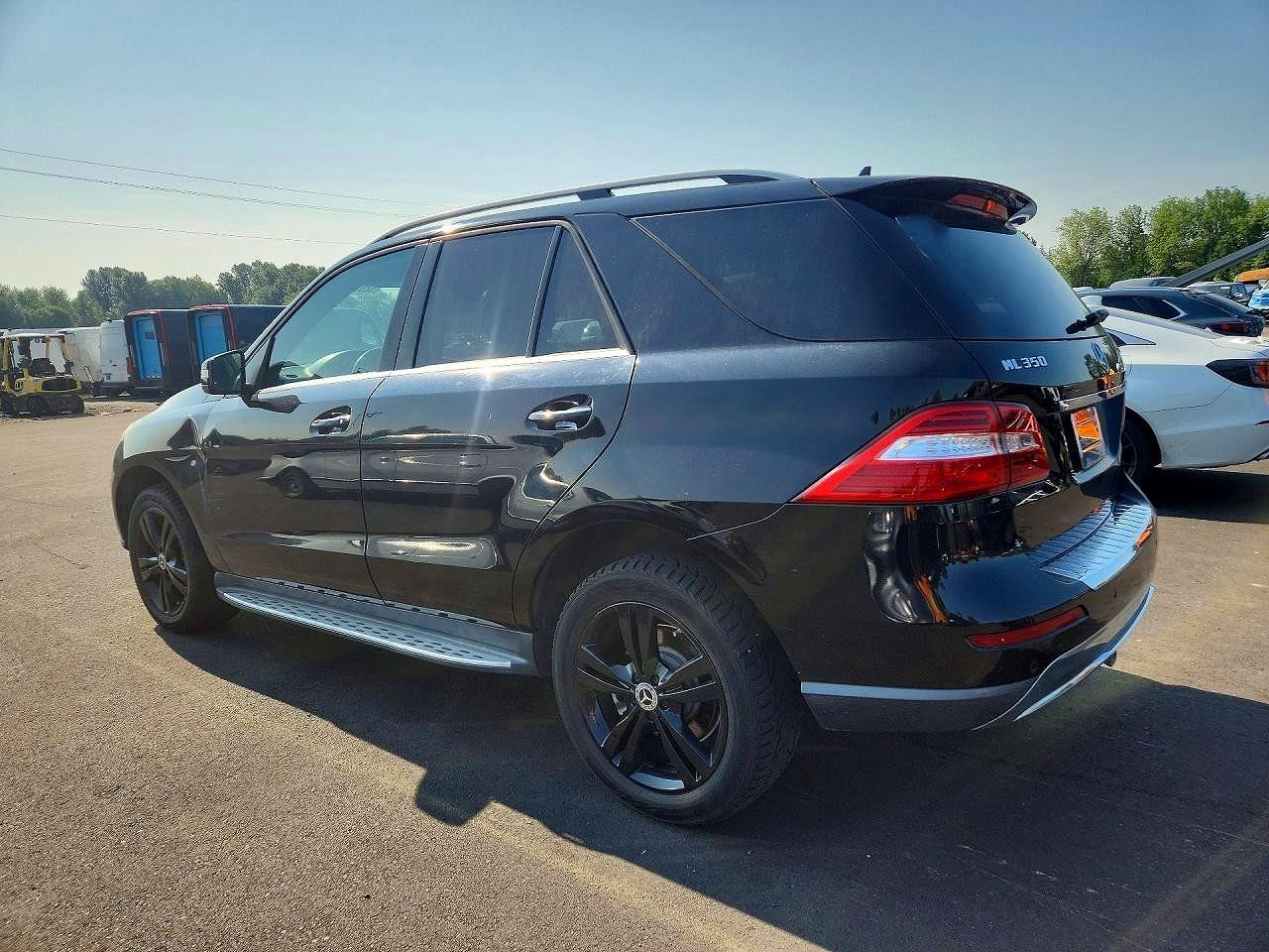 2014 Mercedes-benz Ml 350 Bluetec Black vin: 4JGDA2EB0EA354683