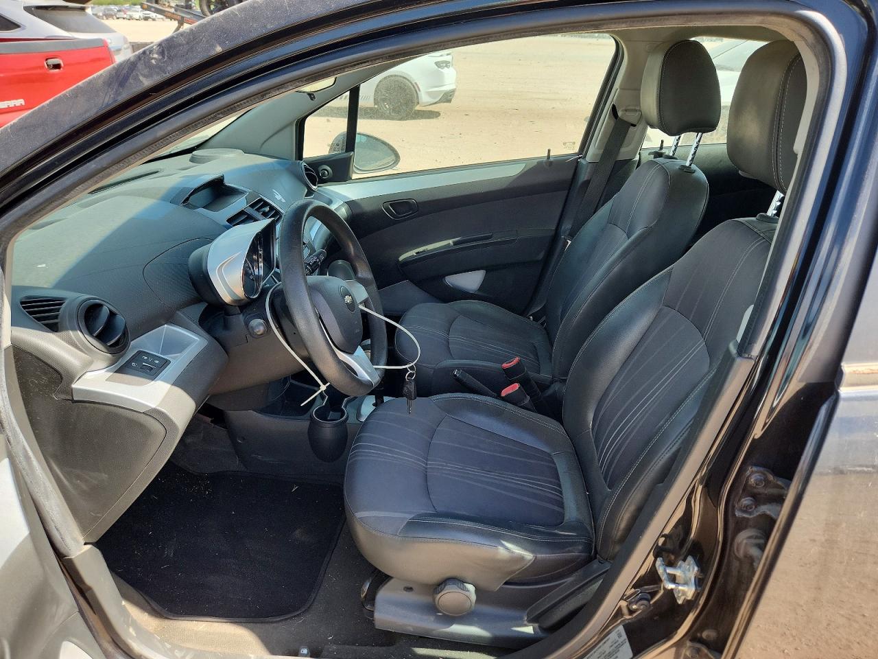 2015 Chevrolet Spark Ls Black vin: KL8CB6S99FC730785
