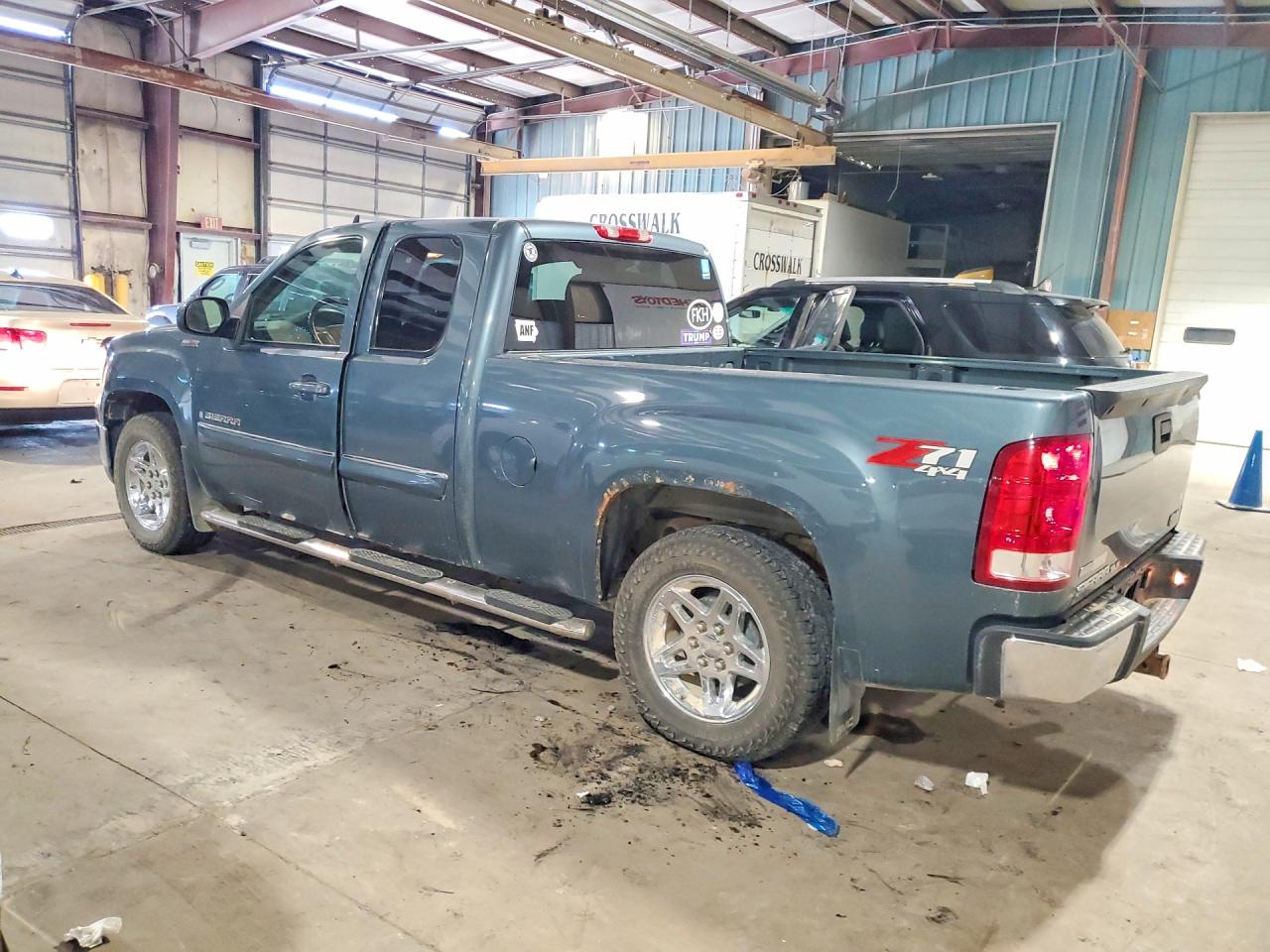 2009 Gmc Sierra K1500 Sle Gray vin: 2GTEK290291117739