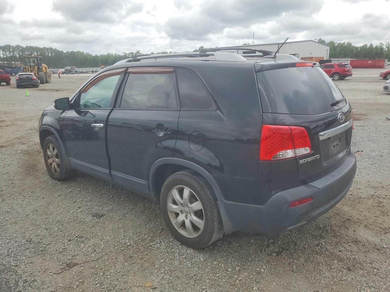 2013 Kia Sorento Lx Black vin: 5XYKT3A67DG411934