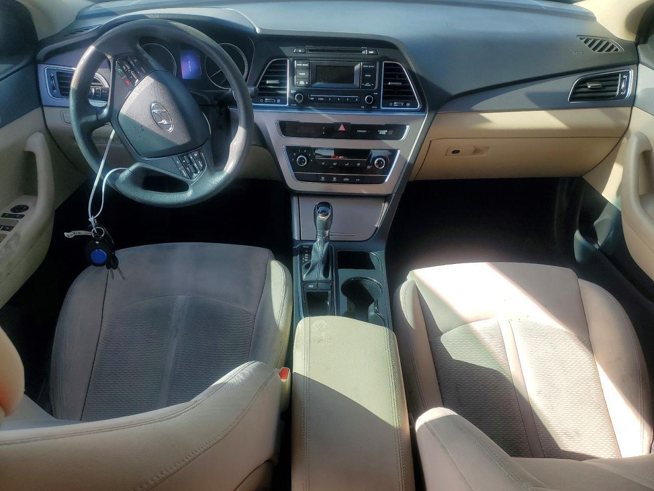 2015 Hyundai Sonata Se Белый vin: 5NPE24AF7FH148135