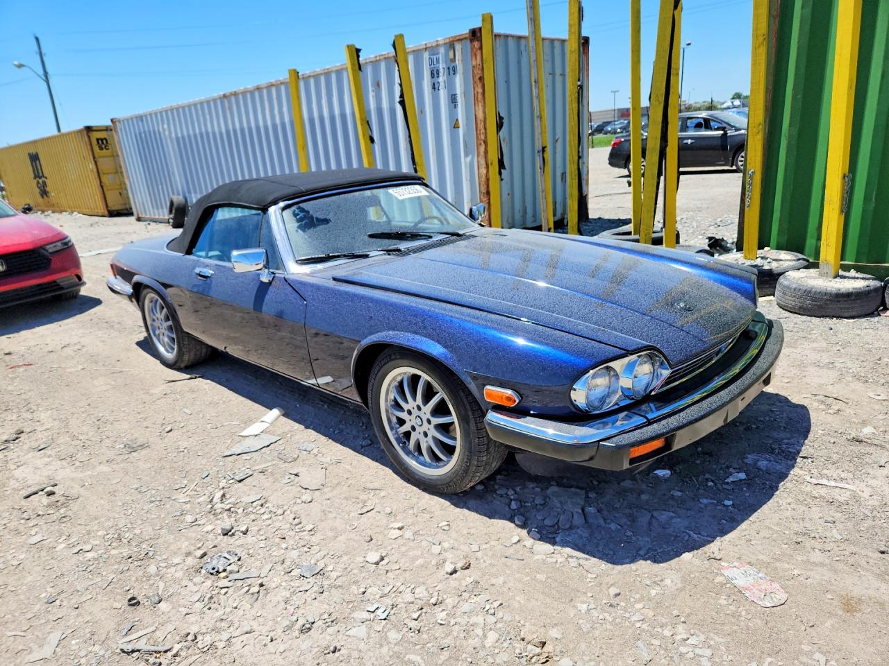 1988 Jaguar Xjs Blue vin: SAJNV5847JC143475