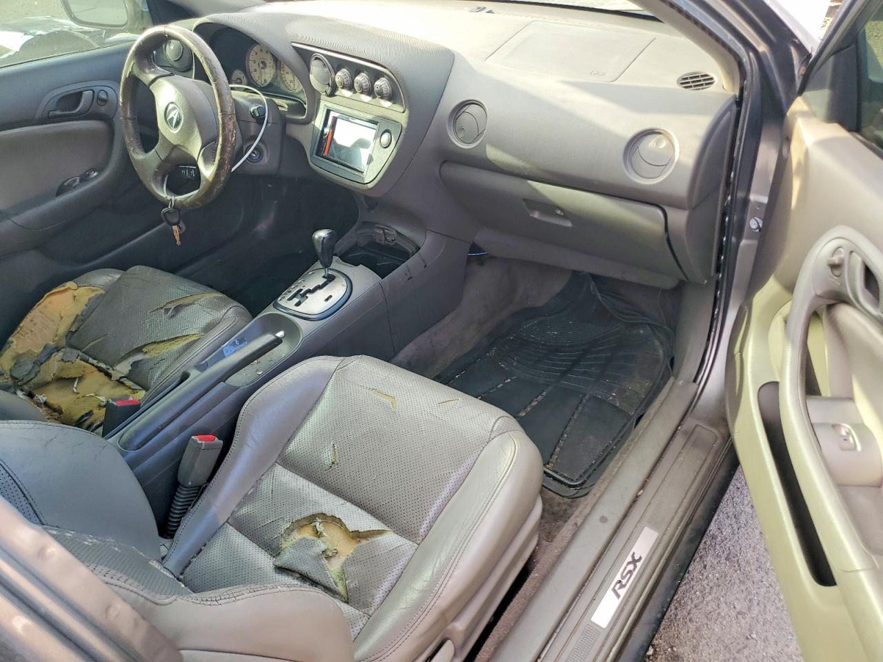 2005 Acura Rsx Gray vin: JH4DC54885S008251