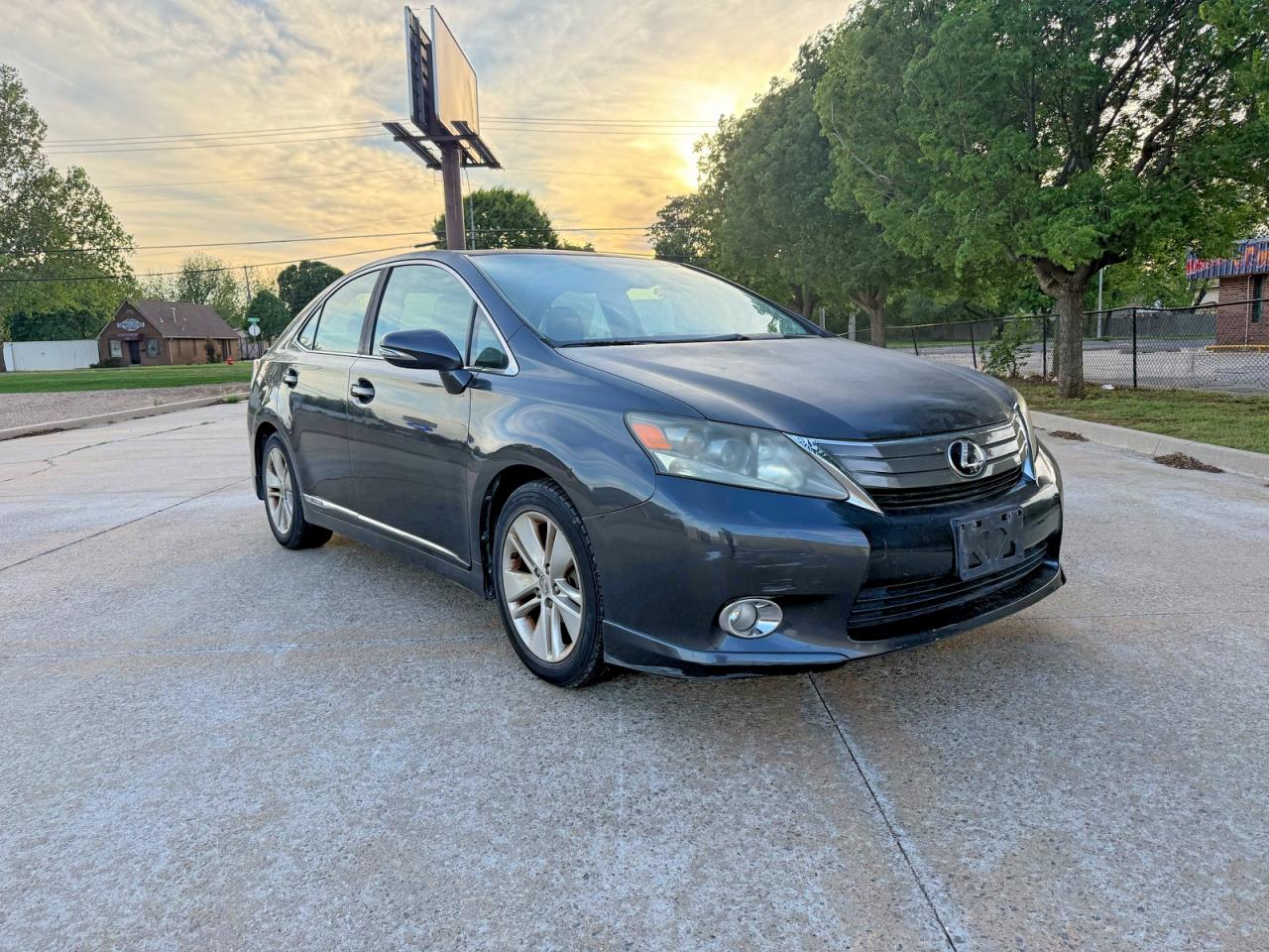 2010 Lexus Hs 250h Gray vin: JTHBB1BA2A2020172