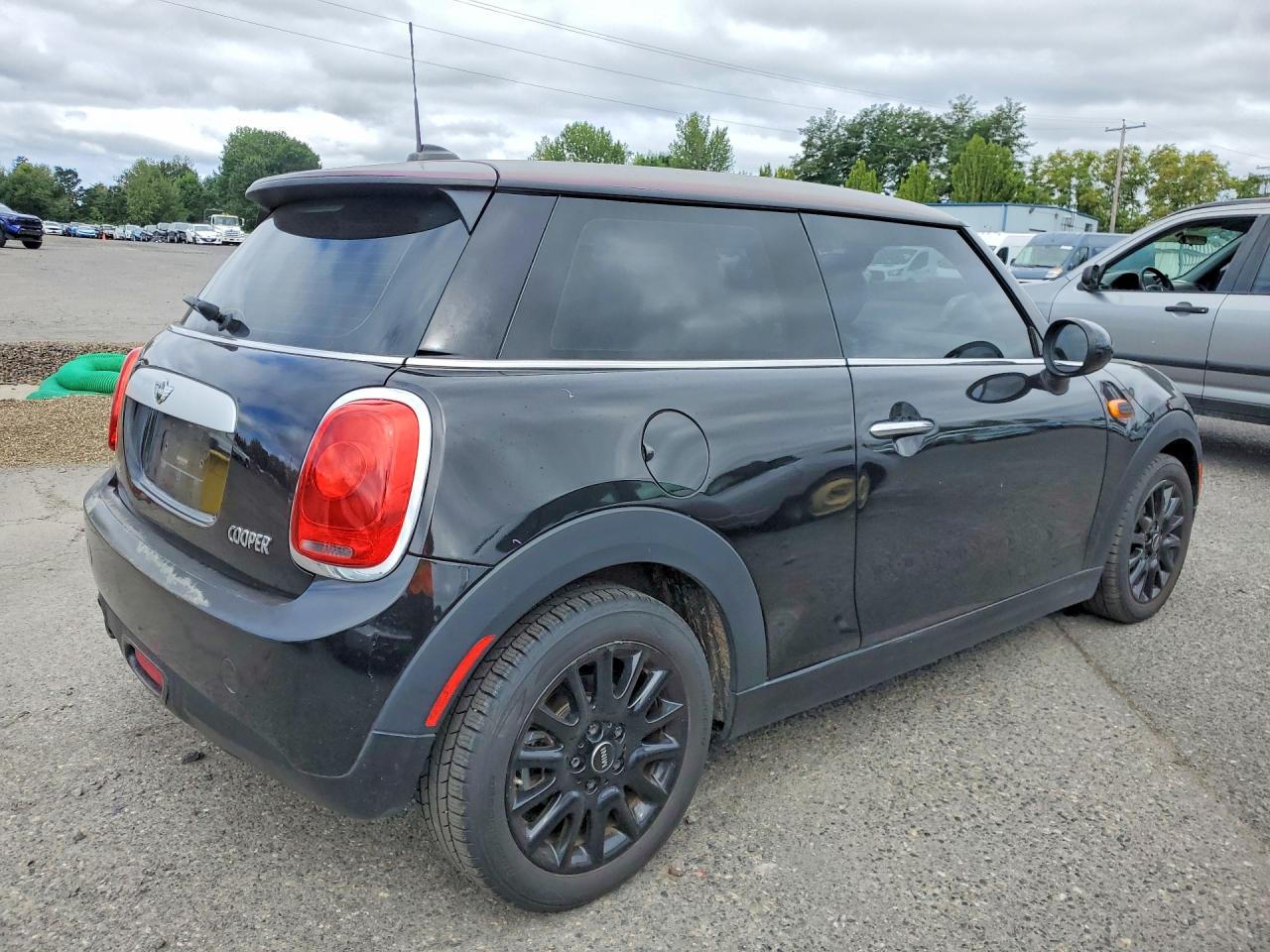 2015 Mini Cooper Черный vin: WMWXM5C57F3A60470
