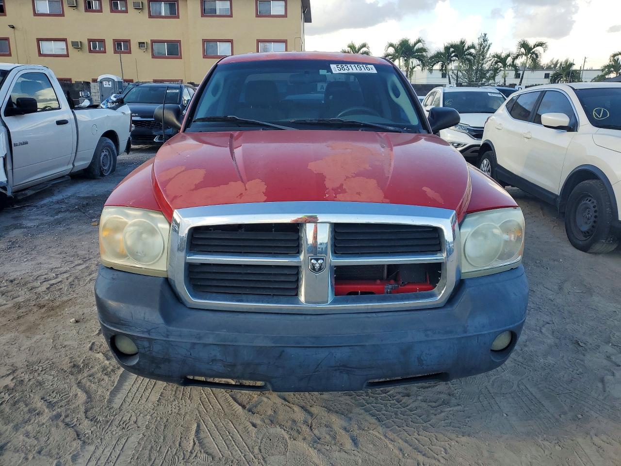 2006 Dodge Dakota Slt Red vin: 1D7HE48K26S666104