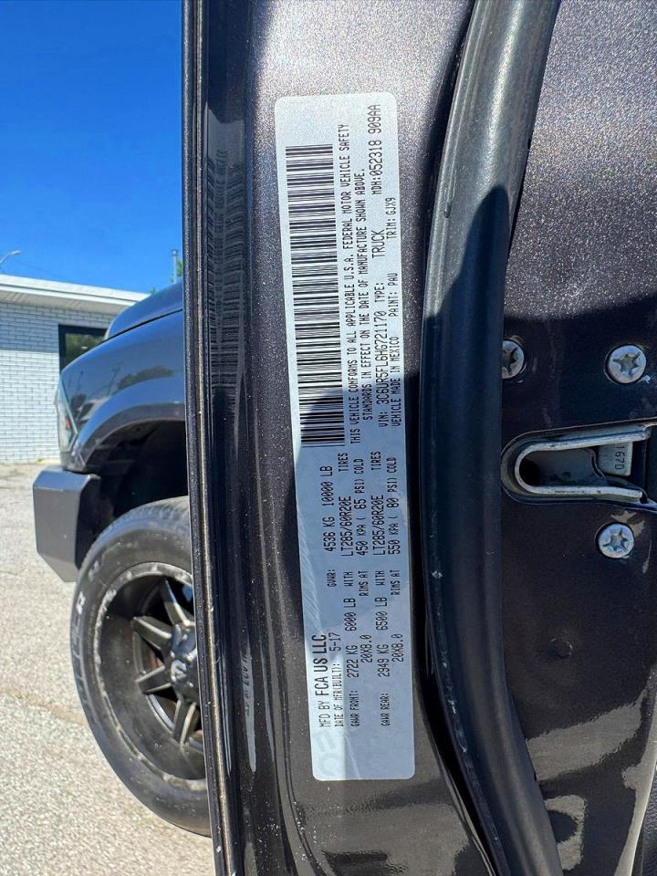 2017 Ram 2500 Laramie Charcoal vin: 3C6UR5FL6HG721170
