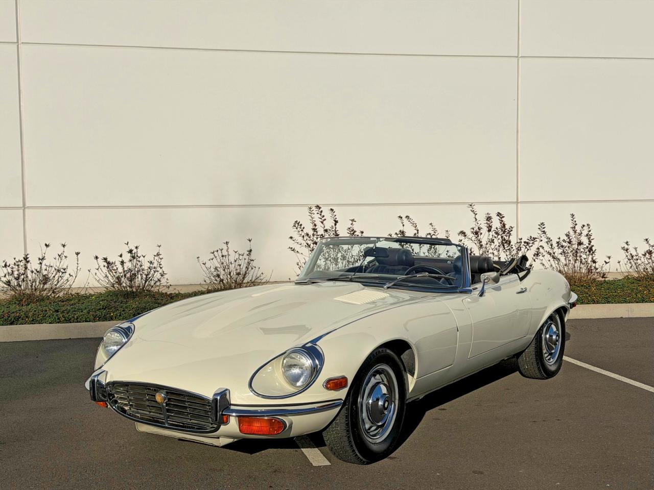 1971 Jaguar E - Type White vin: 1S71298BW