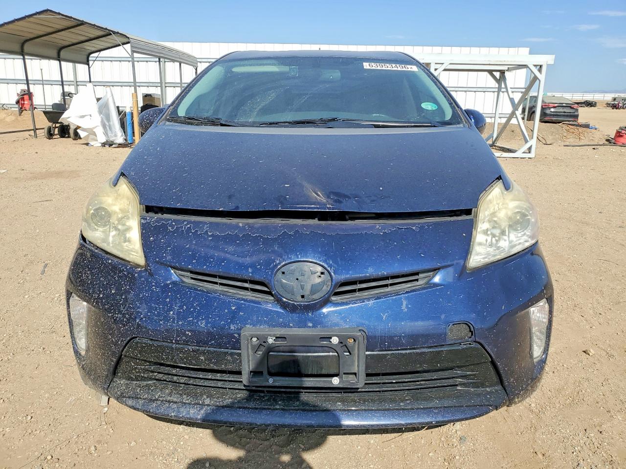 2012 Toyota Prius Four Синий vin: JTDKN3DU3C1547366