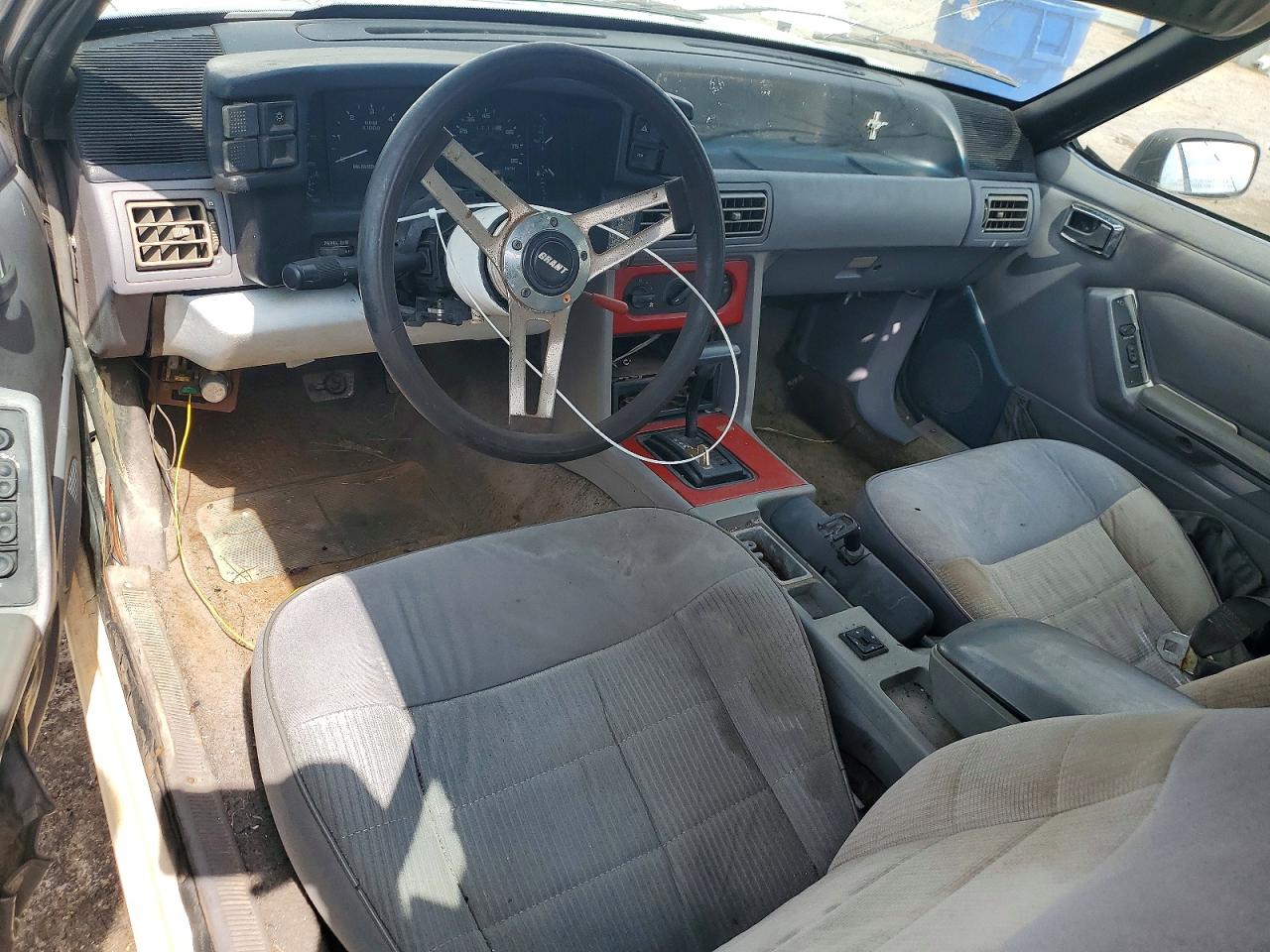 1993 Ford Mustang Lx White vin: 1FACP44M5PF111802