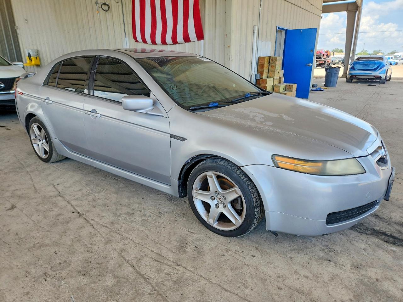 2005 Acura Tl Серебряный vin: 19UUA66285A002348