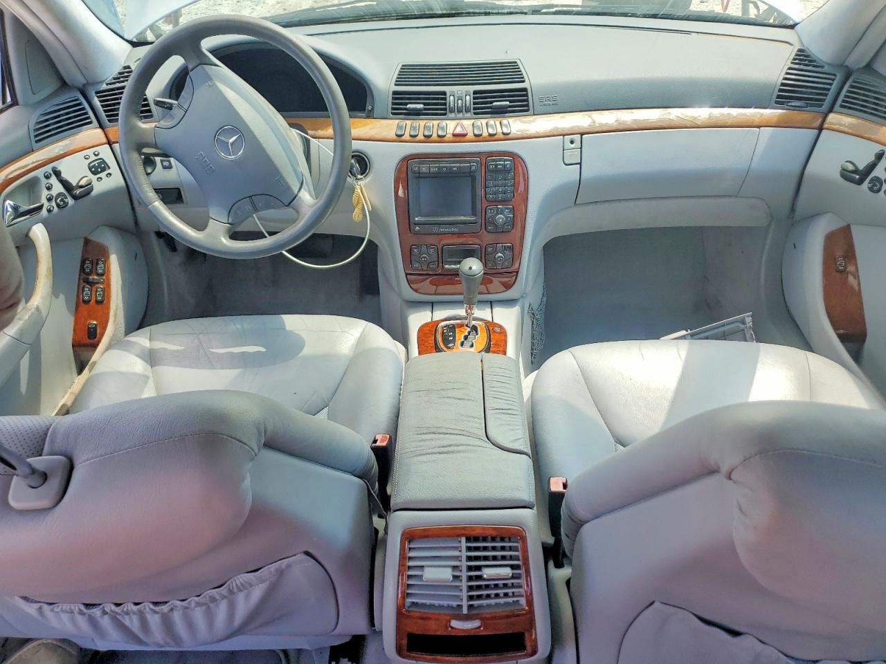2000 Mercedes-benz S 430 Silver vin: WDBNG70JXYA116314