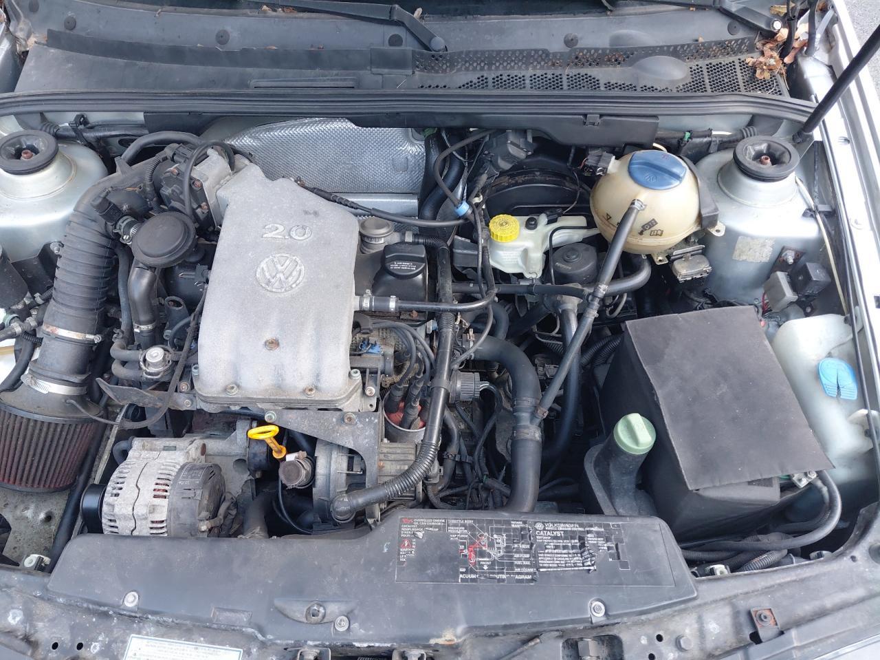2002 Volkswagen Cabrio Glx Silver vin: 3VWDC21V82M807376